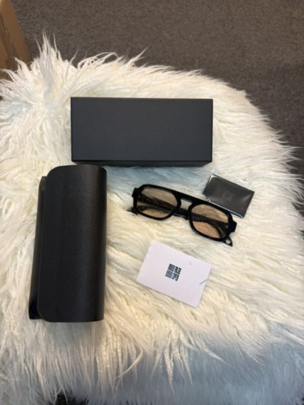 ELISA JOHNSON JANE MINI IN GLOSS BLACK